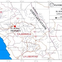 Location Map in Peru